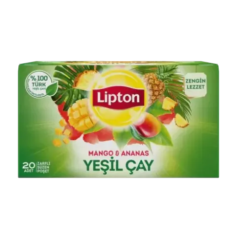 Mango ve Ananaslı Yeşil Çay 20'li